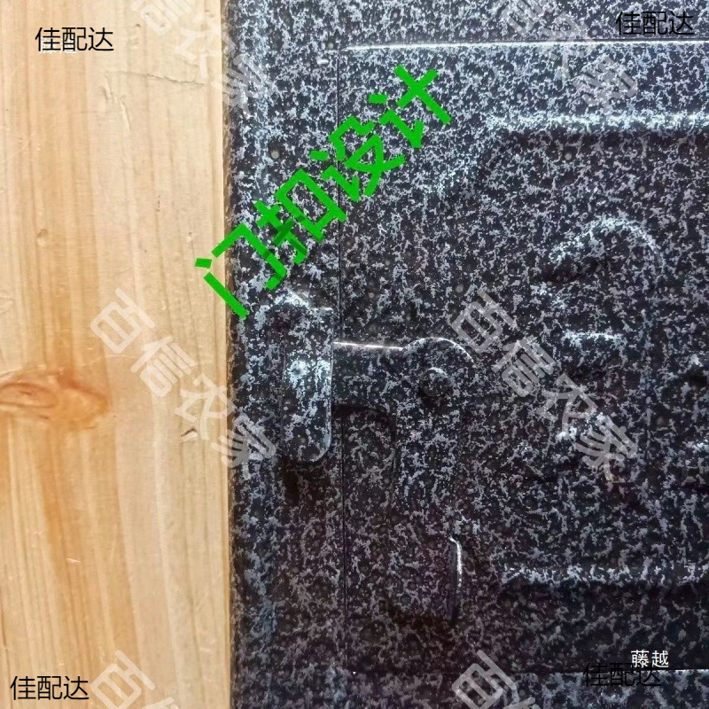 Rural Wood Stove Stove Door Stove Door Accessories Kitchen Stove Door Stove Old-Fashioned Earth Stove Door Cover Boiler Door Baffle Cast Iron