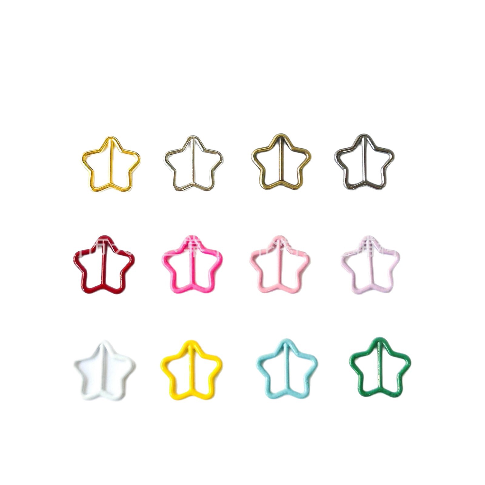 6mm Mini Star Buckle for Cotton Dolls, Belt Buckle, Five-Pointed Star Buckle, Strap Buckle, 6-Point Baby Clothes Accessories