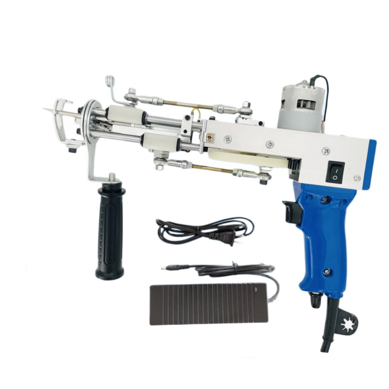 Tufting Gun Cut-Pile Loop Pile Two-In-One Carpet Loom Carpet Gun Tufting Gun Electric Needle Ready Stock