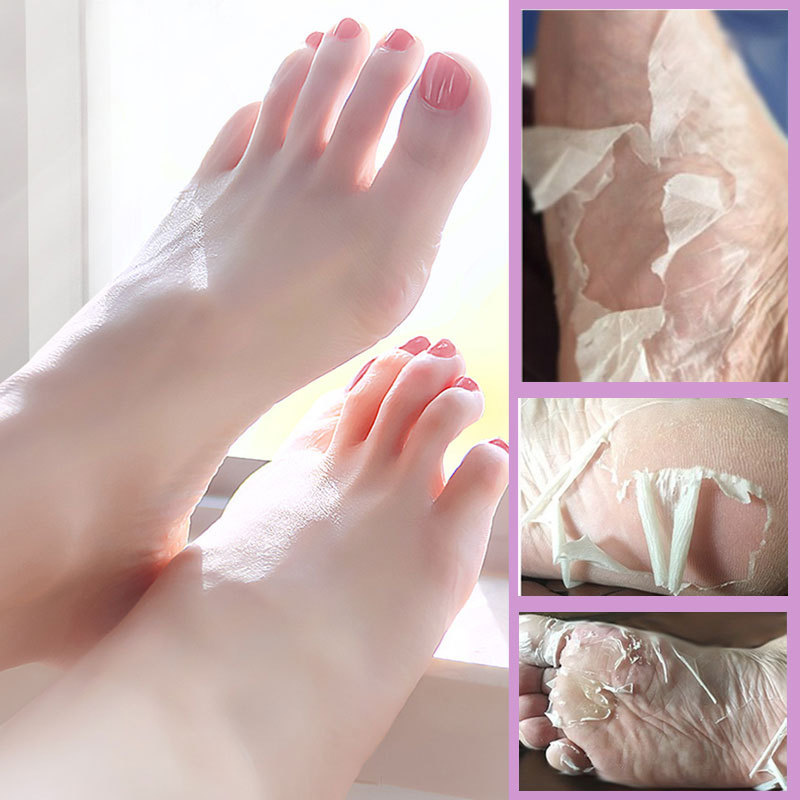 Cross-Border Full English Lavender Exfoliating Foot Mask Moisturizing Foot Care Lavender Foot Mask Foot Mask