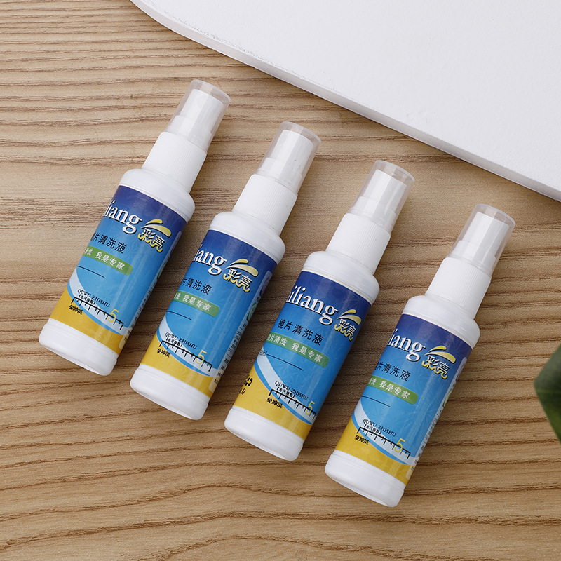 Glasses Cleaning Liquid Glasses Care Liquid Cleaning Agent Lens Cleaning Liquid 50ml Spray Cleaning Agent Spot Wholesale