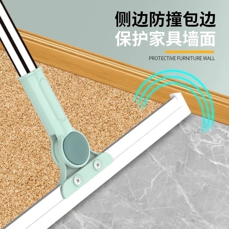 Lazy Wiper Toilet Cleaning Broom Bathroom Floor Household Silicone Hair Silicone Magic Broom New Style