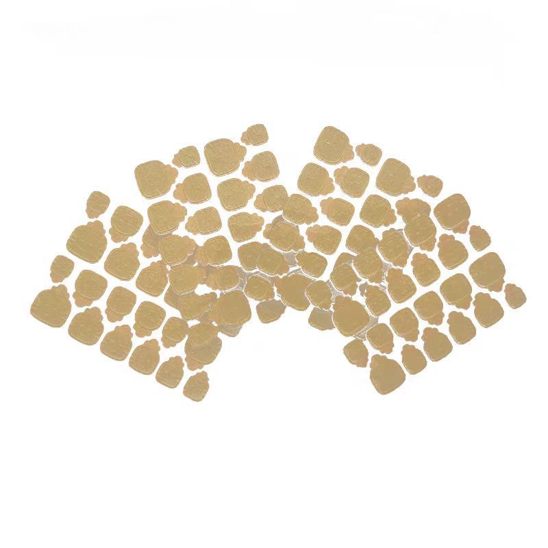 Kraft Paper 3NI Children's Jelly Glue Ultra-thin Strong Adhesive Waterproof Nail Glue for Nail Glue