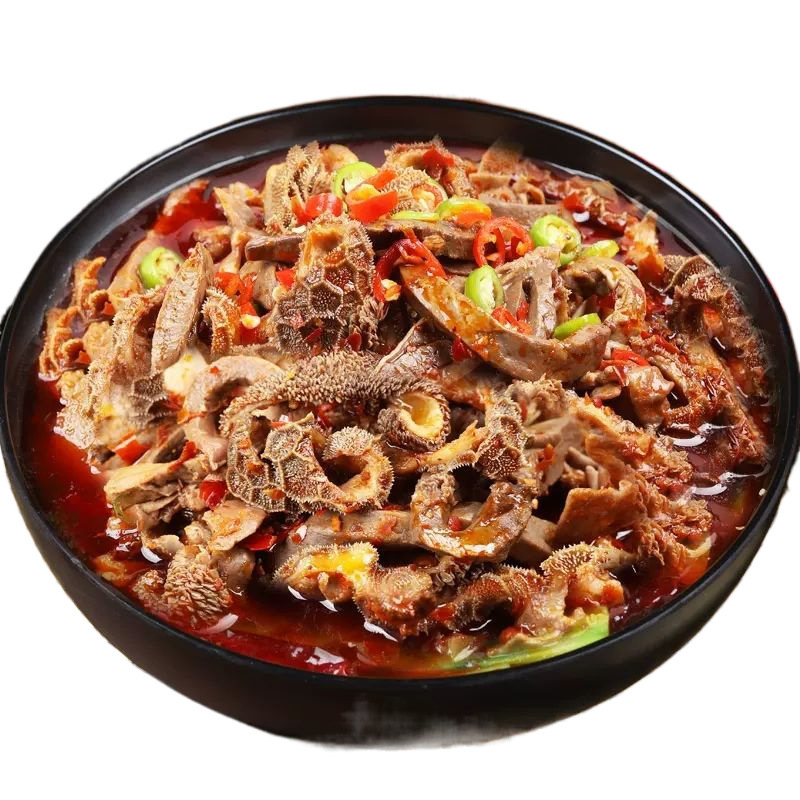 Vacuum-Packed Halal Cooked Lamb Tripe Soup Wholesale Ready-To-Eat Inner Mongolia Complete Hot Pot Set for Commercial Wholesale