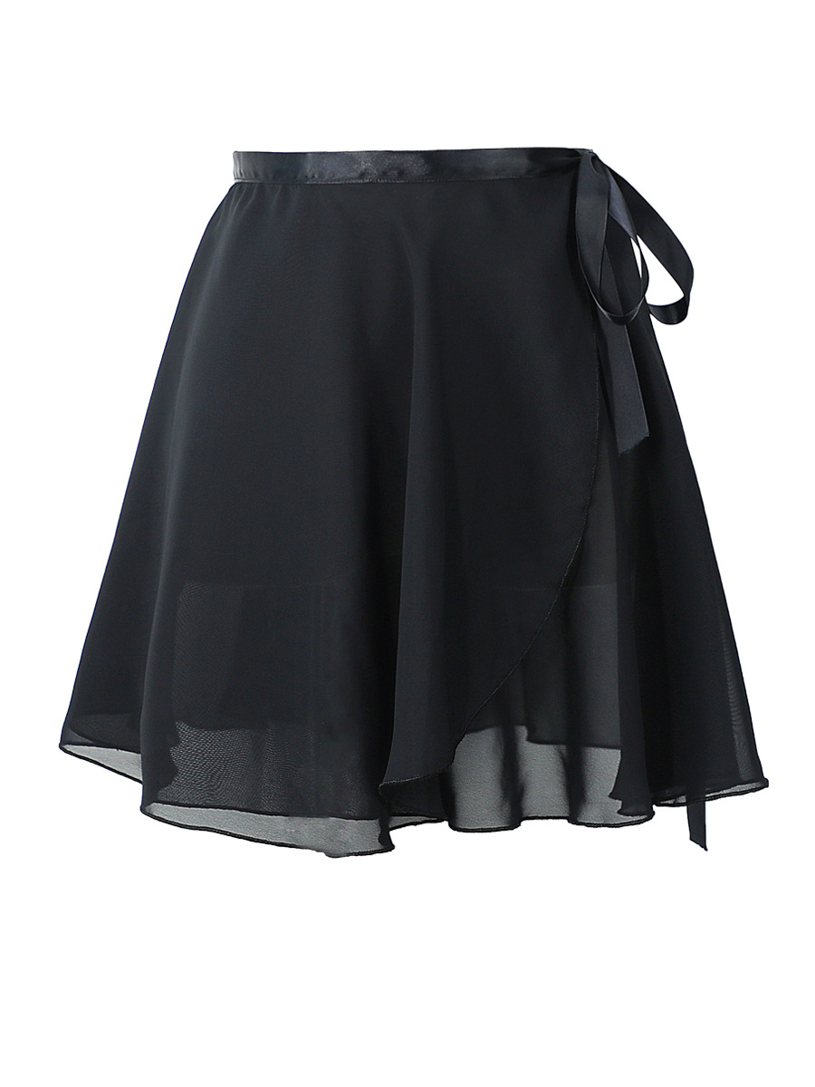girls women ballet wrap skirt