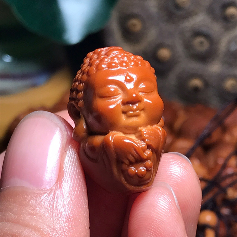 Nuclear Country Edge Olive Nuclear Moe Baoru Pendant Old Oil Nuclear Carving Olive Hu Moe Baoru Small Hanging in stock Wholesale