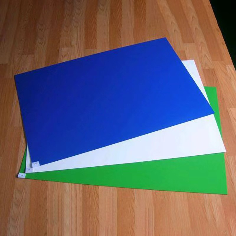 Disposable Dust Pad, Tear-Off Dust-Free Workshop Laboratory Floor Mat, Blue and White Entrance Door Anti-Static Dust Removal Sticker