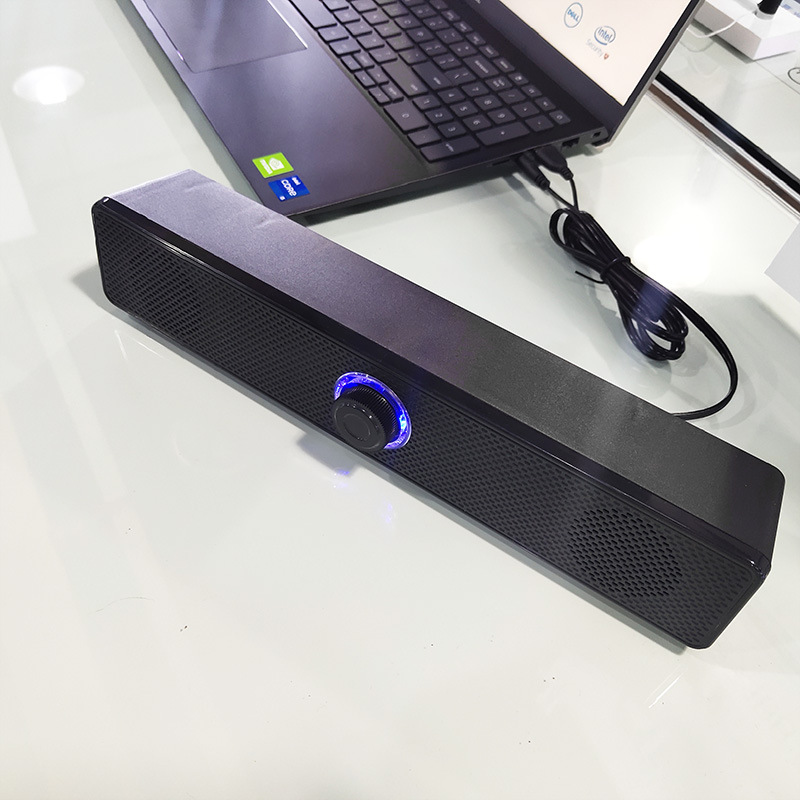 Компьютерная колонка USB проводная для дома и офиса 350T маленькая аудиоколонка с двумя динамиками