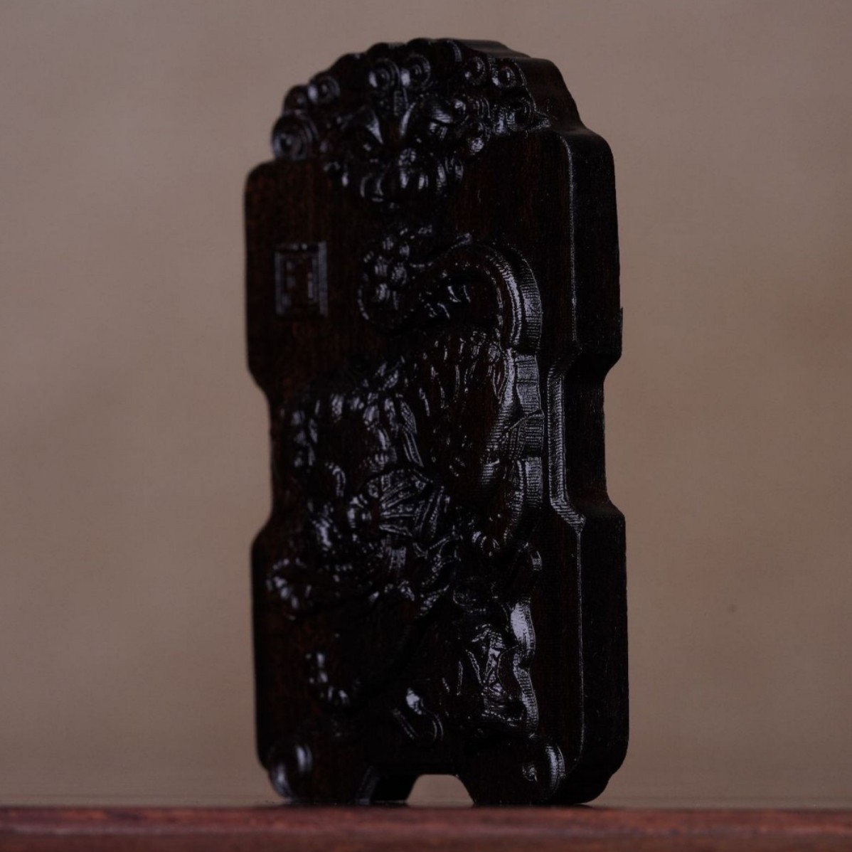 Agarwood Pixiu Pendant Car Hanging Ornament, Carved Agarwood Dragon Pendant, Agarwood Blank Pendant Car Mount