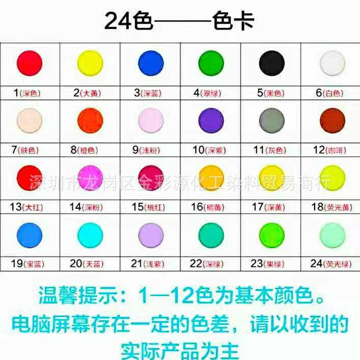 Оптовая активная краска для тай-дай, набор для ручной работы без кипячения, синий пигмент, 24 36 цветов