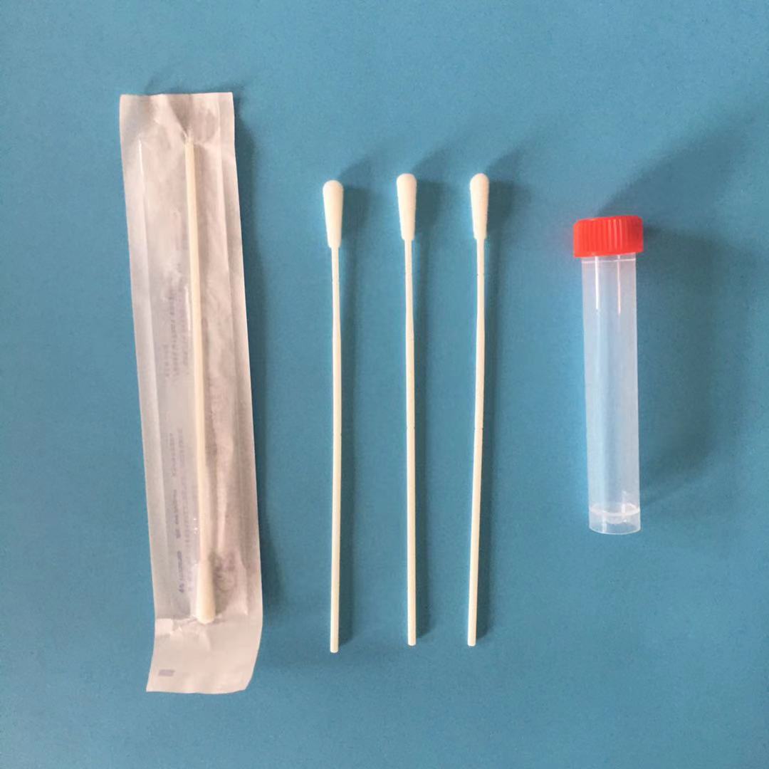 Nucleic acid throat swab