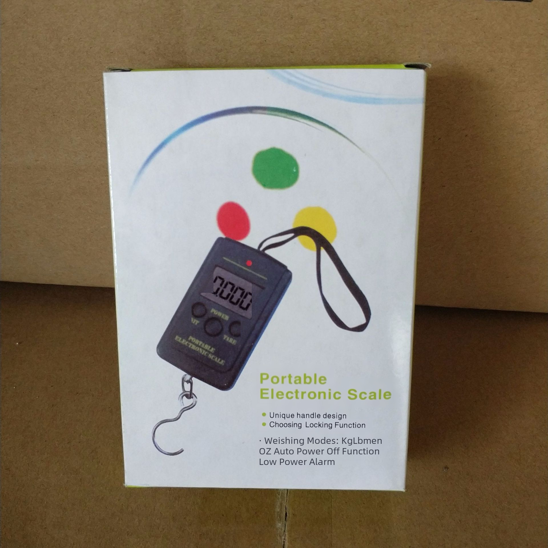 A060 Rope Satchel Scale Mini Luggage Scale Satchel Digital Hanging Scale Express Scale Package Scale 40kg Spring Scale