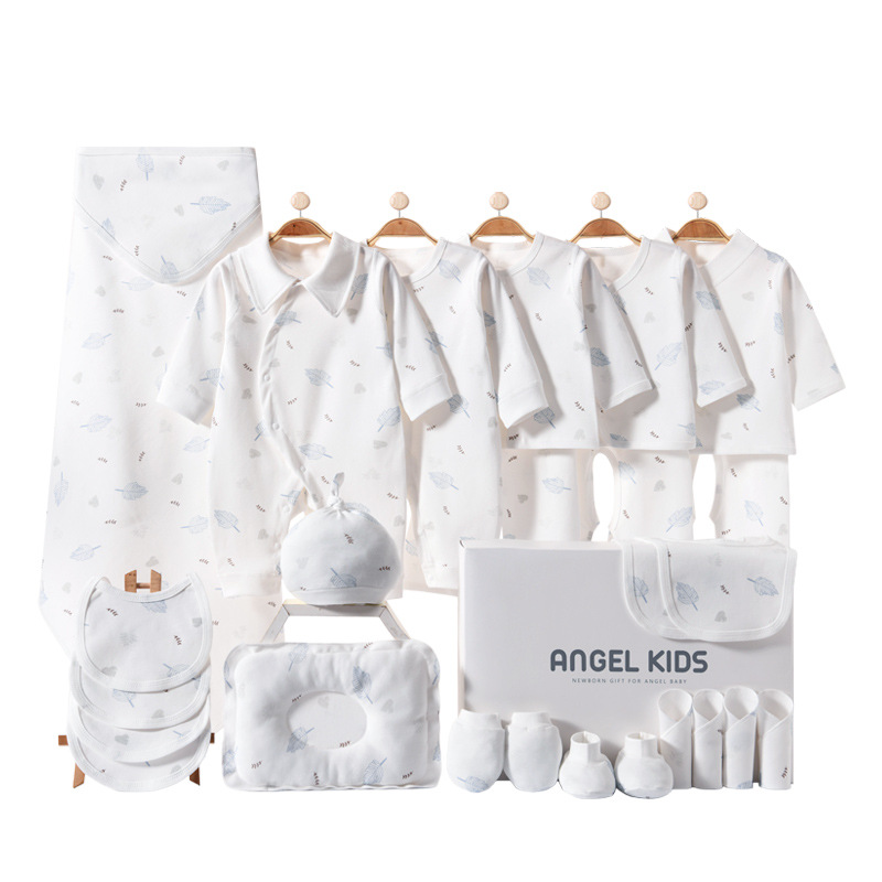 Newborn Baby Clothes Gift Box Set Pure Cotton Newborn Baby Boy and Girl Baby Full Moon Meeting Gift Supplies