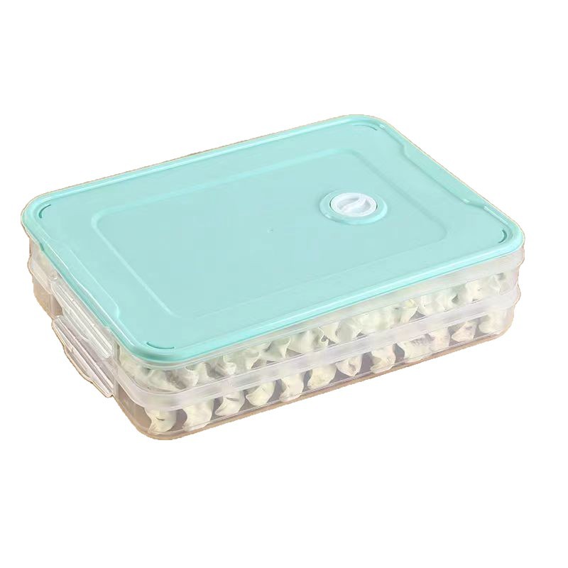 Dumpling Box Household Food-Grade Kitchen Refrigerator Storage Box Organization Artifact Wonton Box Fresh-Keeping Quick-Frozen Special