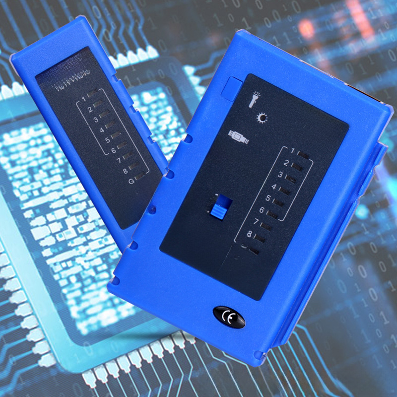 Nengshi Hengli Poe Anti-Burn Phone Network Tester Cable Tester Dual Power Supply Cable Tester Intelligent Detection