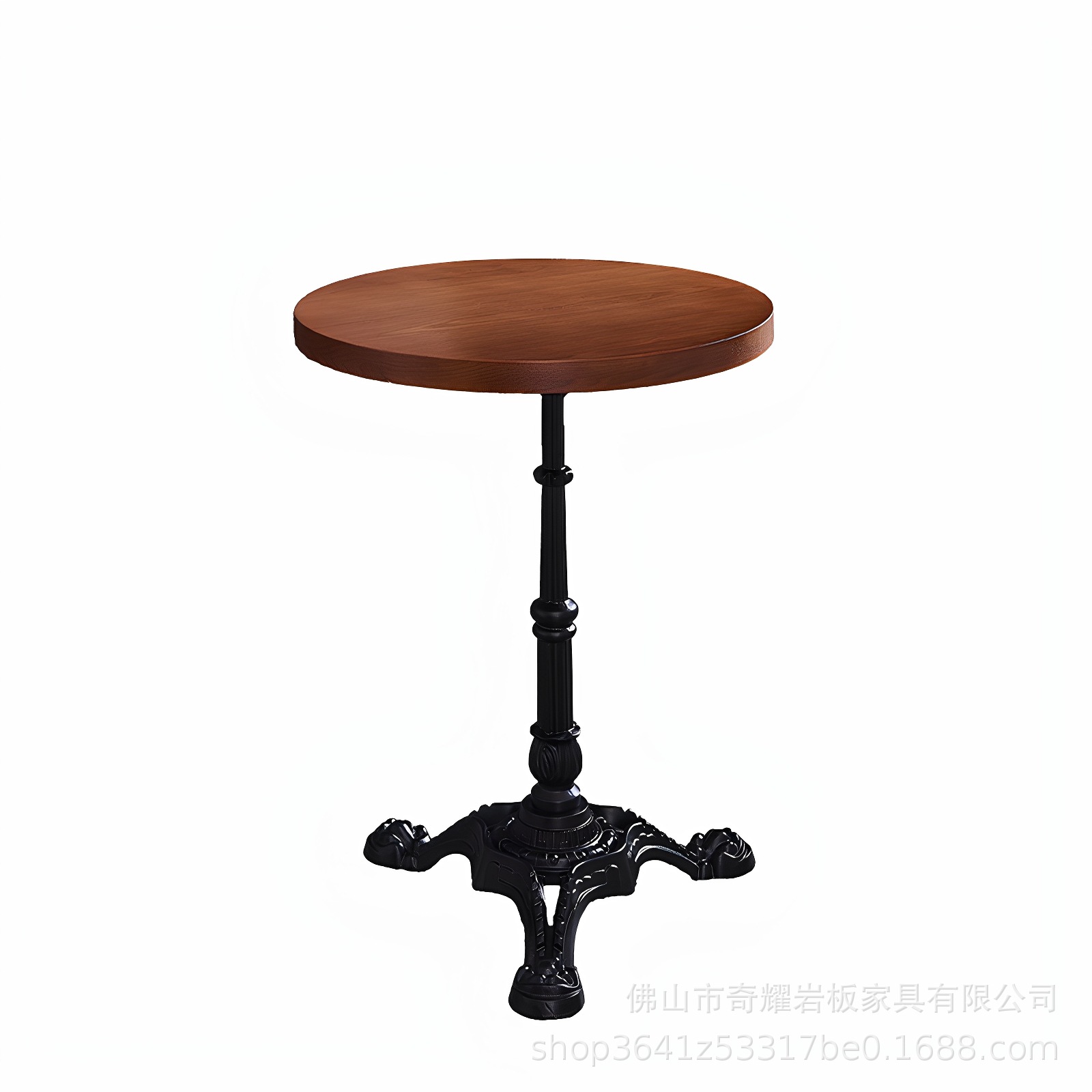 Solid Wood Restaurant Table Commercial Drawer Snack Noodle Shop Cafe Milk Tea Shop Small Round Square Table