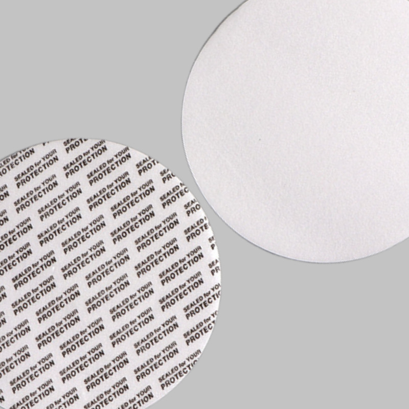 Plastic Bottle Aluminum Foil Gasket Food Pressure Sensitive Sheet Sealing Film Pressure Sensitive Self-Adhesive Gasket Glass Bottle Aluminum Foil Sensor Gasket