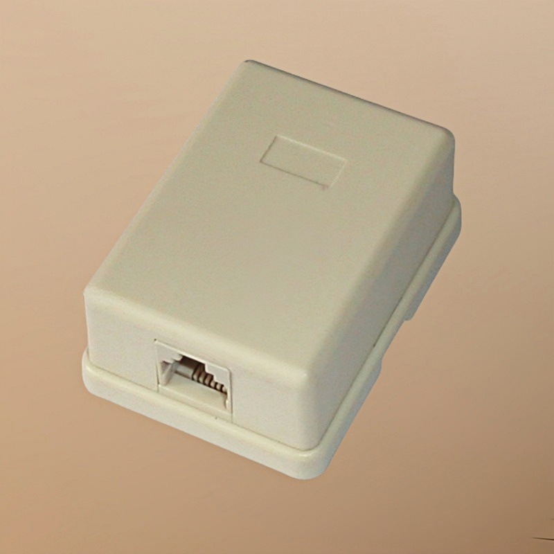 Телефонный соединительный коробка с одним и двумя отверстиями