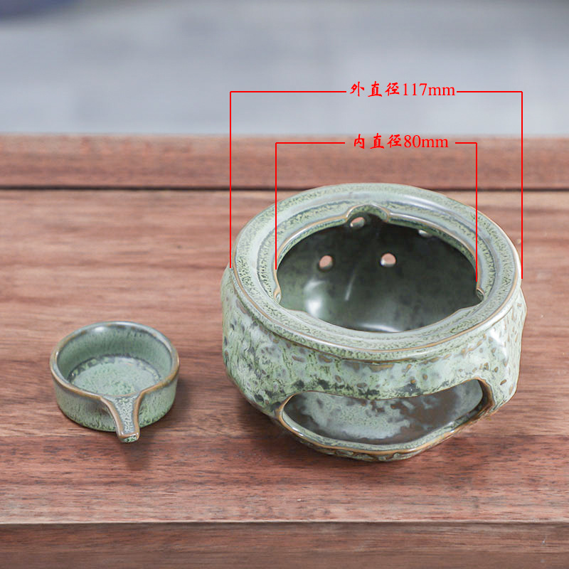Yuerui stove tea pot ceramic baking tea incense burner candle alcohol stove tea stove household tea cooker constant temperature stove