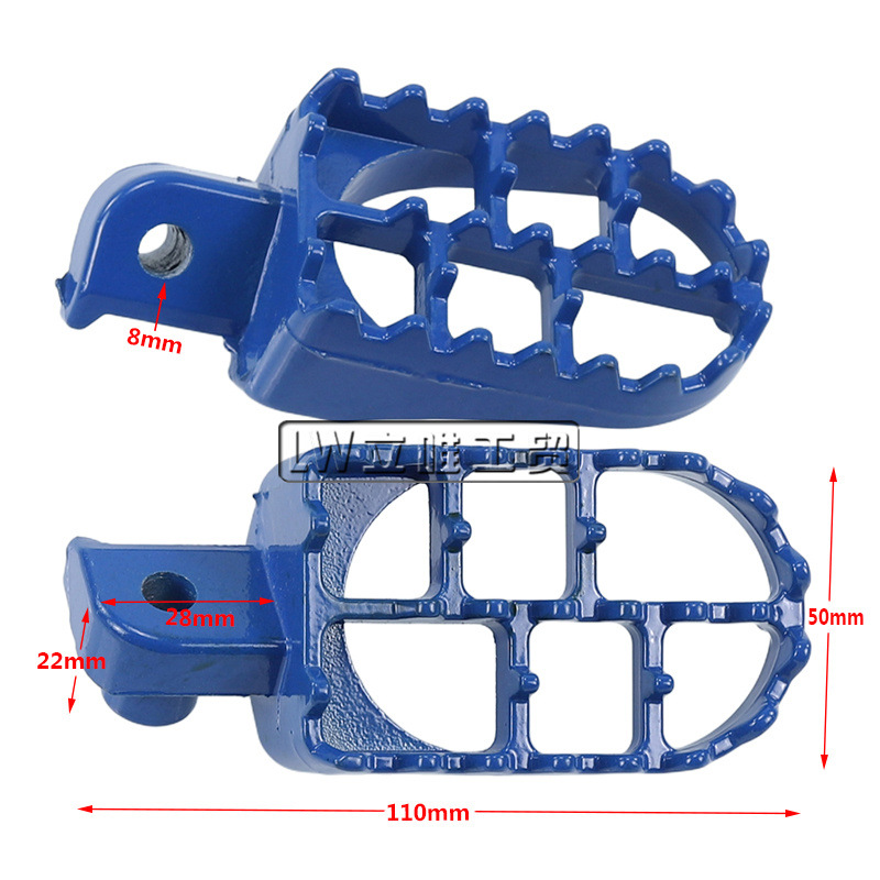 Off-road motorcycle modification accessories high race aluminum pedal CRF small flying eagle pedal Apollo pedal front foot rest