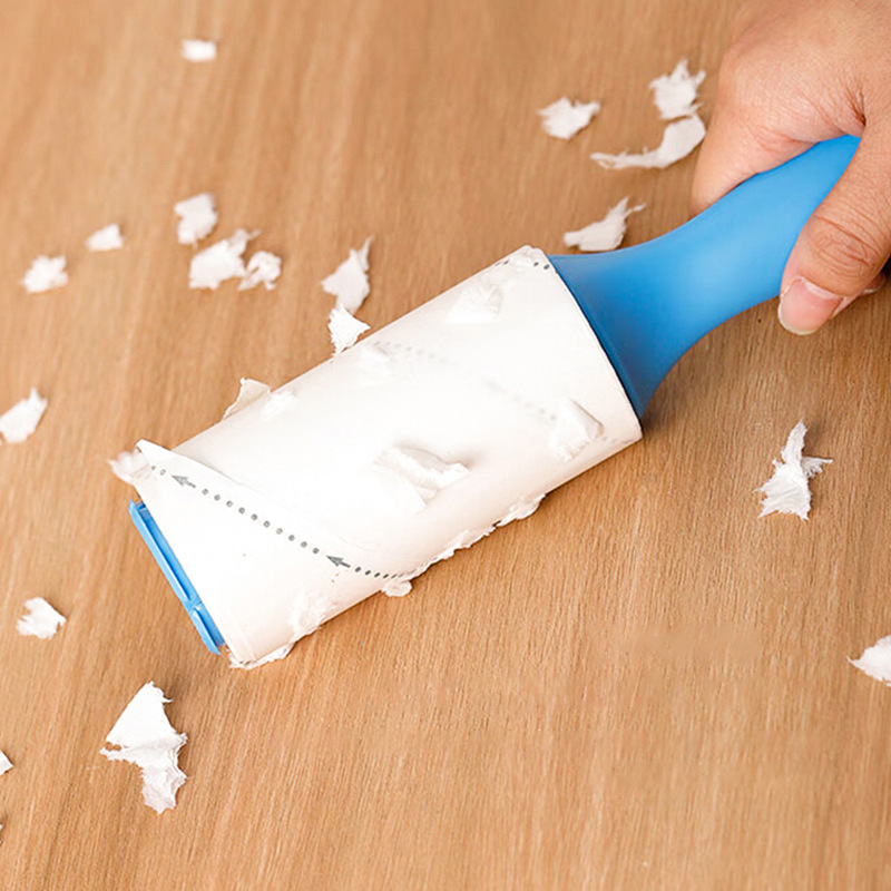 Manufacturer's Ready-Made Tear-Off Lint Roller Portable Lint Remover Sticky Clothing Pet Lint Remover Roller Dust Removal Brush