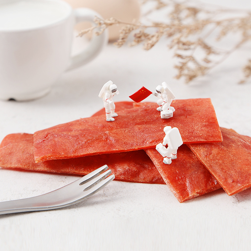 [Three Squirrels_high protein preserved meat natural slices 100g] Internet celebrity snacks cooked food