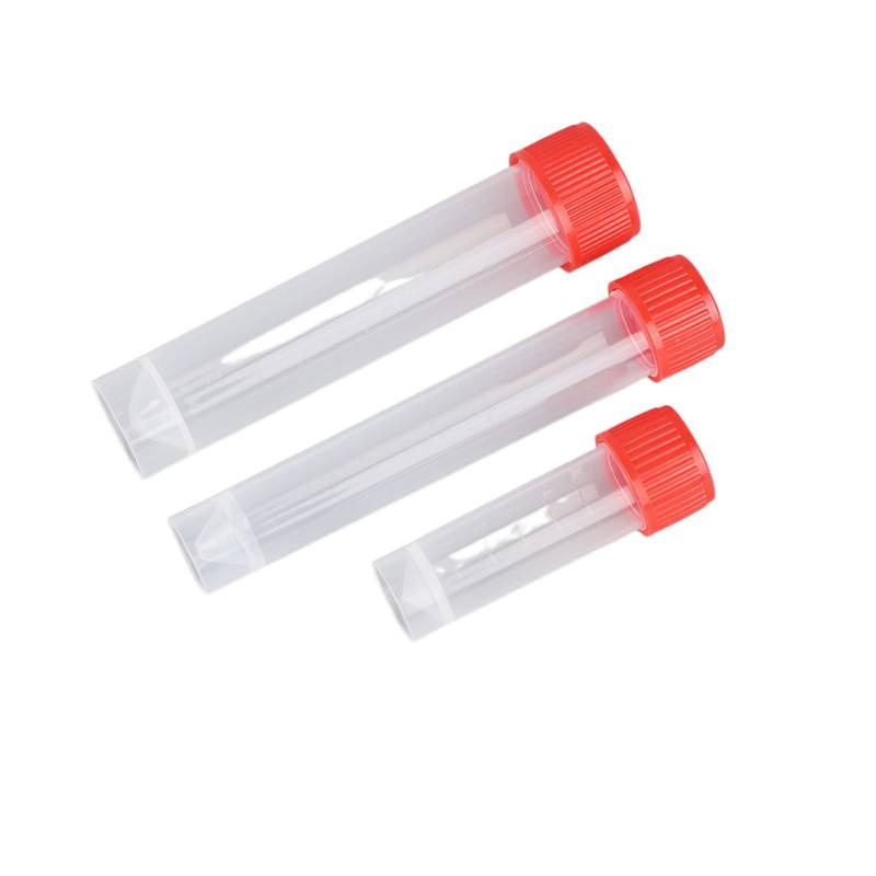 Spot Disposable Plastic Sampling Tube Storage Tube Freezing Tube 5Ml/10Ml/20Ml Disposable Sampling Tube