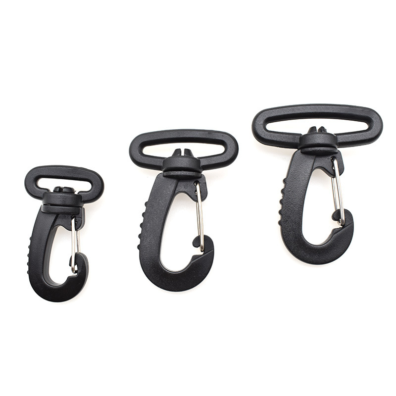 in stock Supply Luggage Hook Lobster Hook Iron Wire Hook Backpack Hook Swivel Hook Plastic Hook Strap Swivel Hook