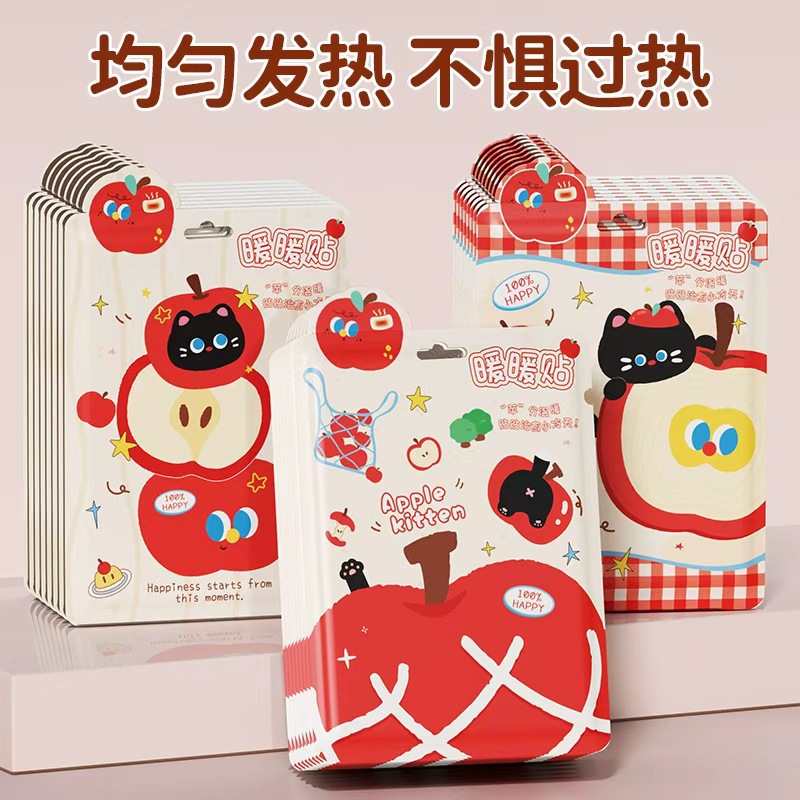 Мультяшный теплый патч для детей, самонагревающий патч для защиты от холода, теплый патч для ног