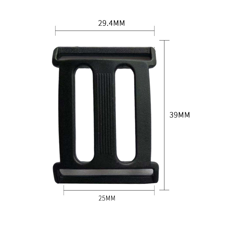 In stock plastic Japanese buckle three-gear buckle backpack adjustable buckle backpack accessories fixed buckle plastic buckle luggage accessories