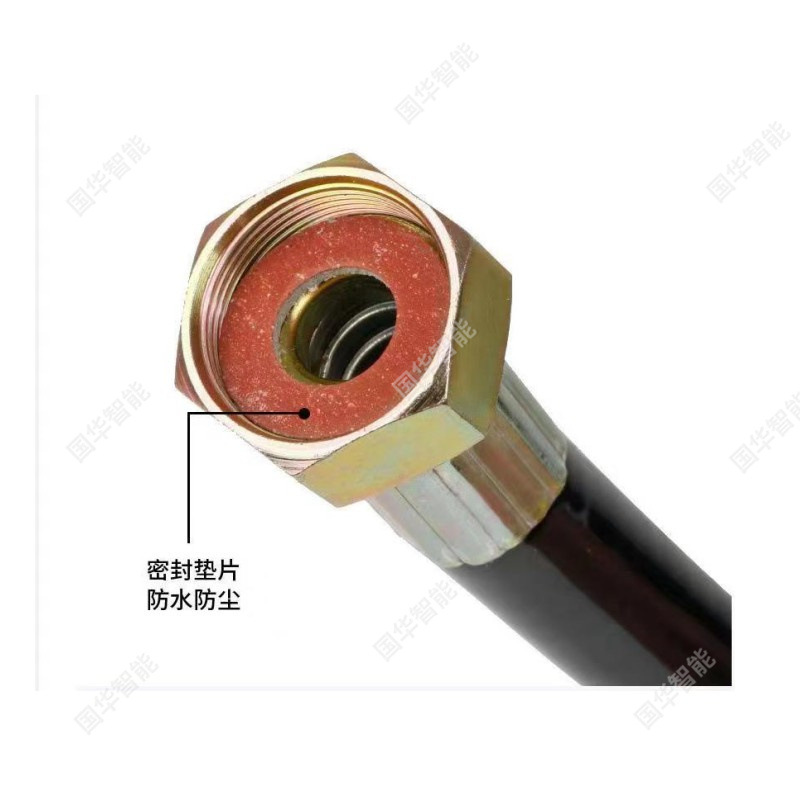 Steel Wire Braided Stainless Steel Flexible Pipe Flame Retardant and Corrosion Resistant Flexible Pipe Metal Explosion-Proof Flexible Connecting Pipe