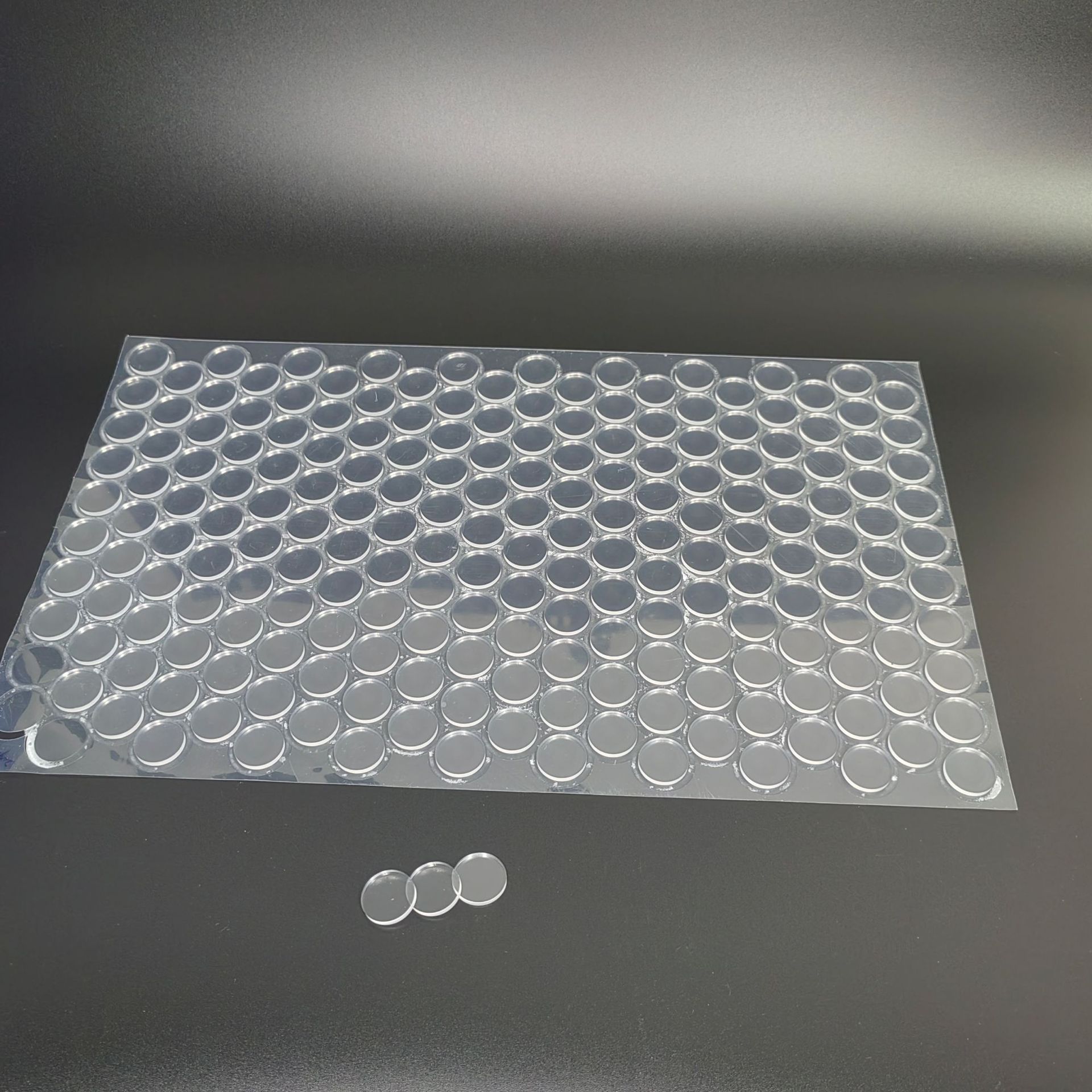 Acrylic transparent sheet scratch-resistant flashlight lens PMMA acrylic sheet plus hard transparent PC disc