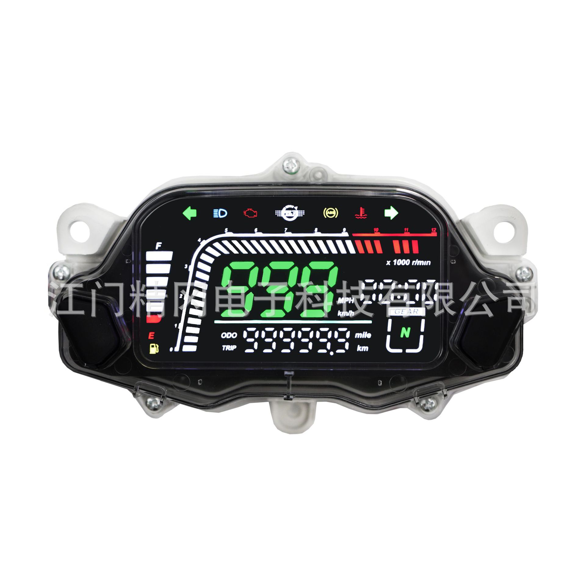 Cross-Border Hot Selling Latin American Instrument Cg150-Cg160 Digital Colorful Display Multi-Function Instrument