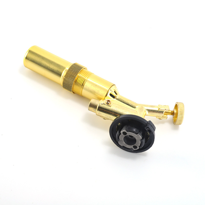 Metal Gas Tank Cassette Flamethrower Outdoor Camping Barbecue Igniter Portable Handheld Cooking Pig Hair Spray Gun