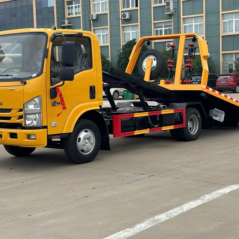 Supply Isuzu Isuzu Road Rescue Vehicle 4 Tons 6 Tons 8 Tons Plate Heavy Version Diversion Road Rescue Vehicle