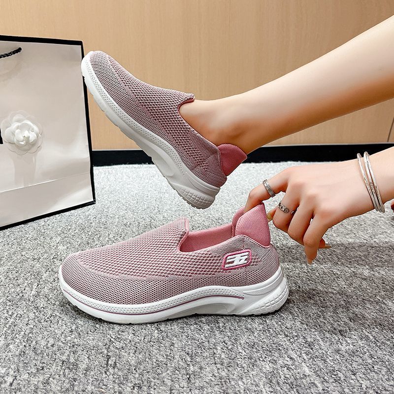 M300-7 Spring & Fall New Ultra-Light Pedal Shoes for Middle-Aged and Elderly Mothers, Walking Shoes for Women and Grandmothers, Export Cross-Border