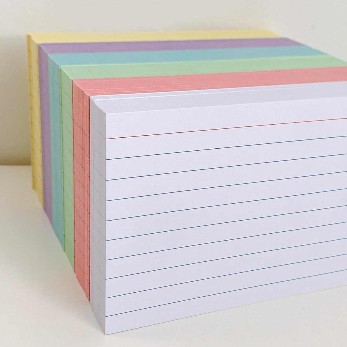 Американская индексная карточка, утолщенная 200 г, горизонтальная записка, 3 дюйма, блокнот для студентов