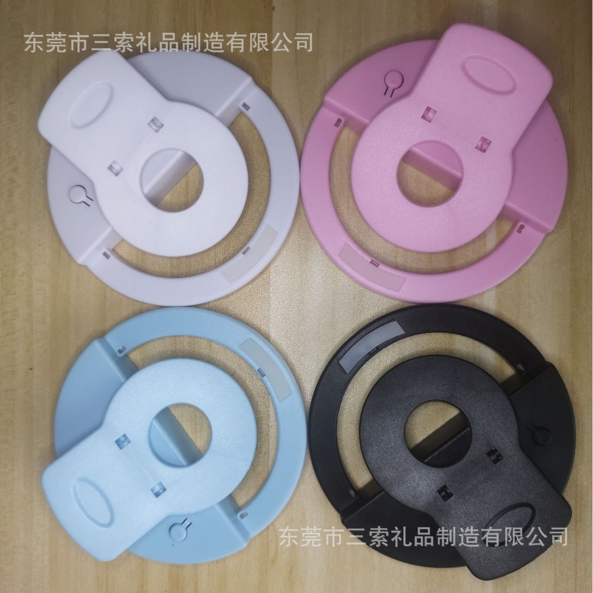 24 Mobile Phone Ring Charging Bare Metal LED Portable Compact Beauty Light Lamp Live Selfie Printable LOGO