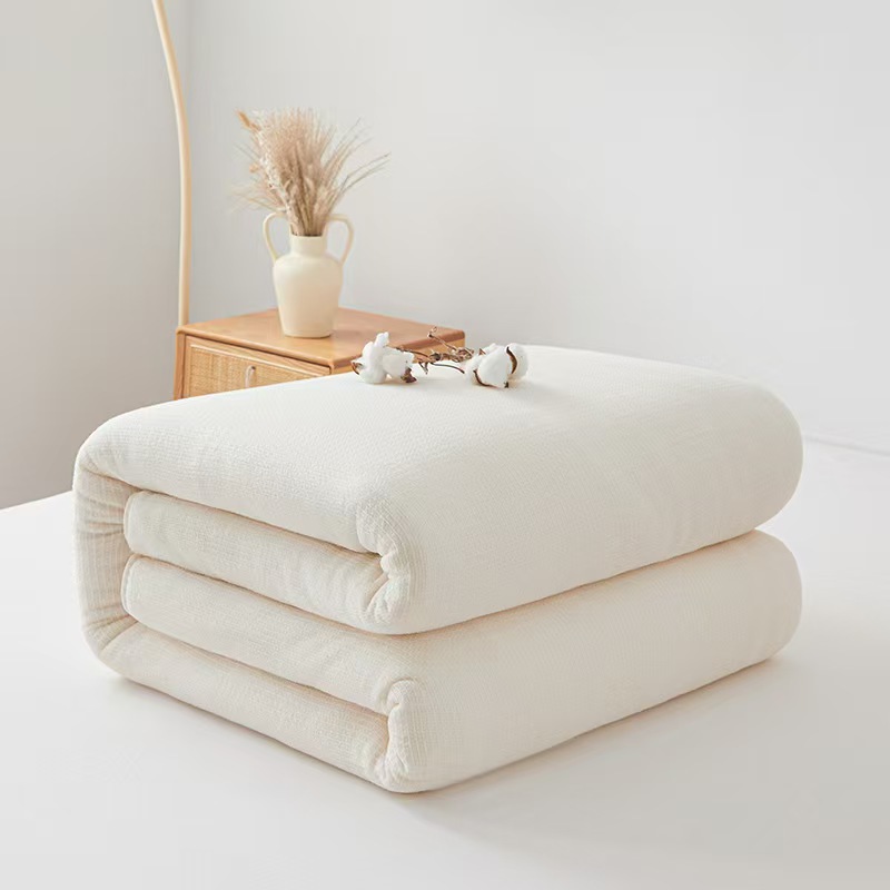 Xinjiang Three-Grade Quilt Core Winter Quilt Thickeneded Warm Cotton Batting Single and Double Dormitory Mattress Quilt