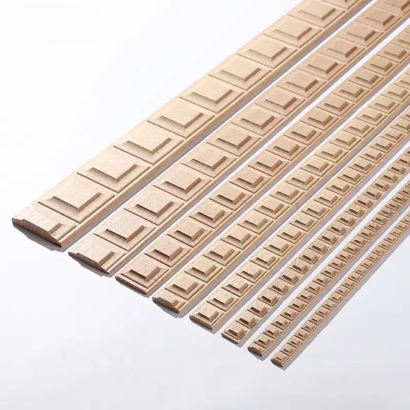 Cross-Border Supply of Solid Wood Lines, Waist Lines, Edge Lines, Background Wall Decoration, Wood Lines, Cabinet Door Border Lines