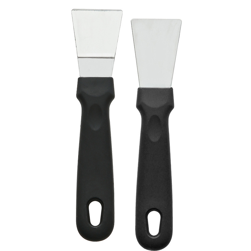 Range Hood volute shovel knife curved shovel cleaning stainless steel scraper kitchen cleaning shovel refrigerator defrosting shovel oil shovel straight shovel