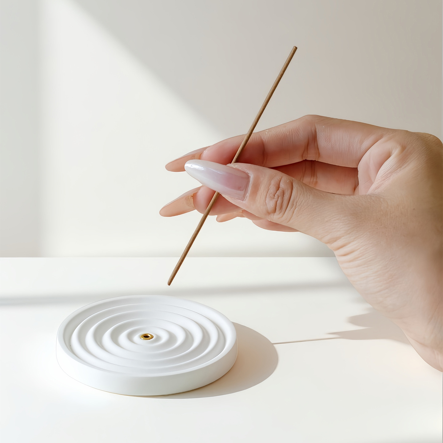 Moji Creative Incense Stick Chinese Style Incense Tray Home Accessories Incense Holder Tea Table Incense Ornaments Simple Incense Burner