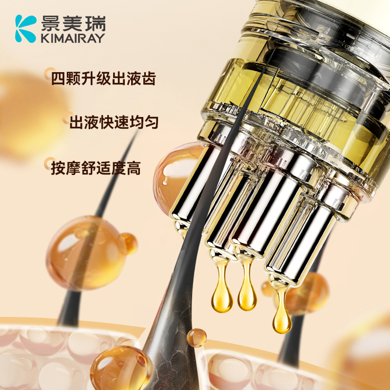 Scalp Applicator Minoxidil Head Applicator Hair Applicator Roller Ball Massage Applicator in Stock