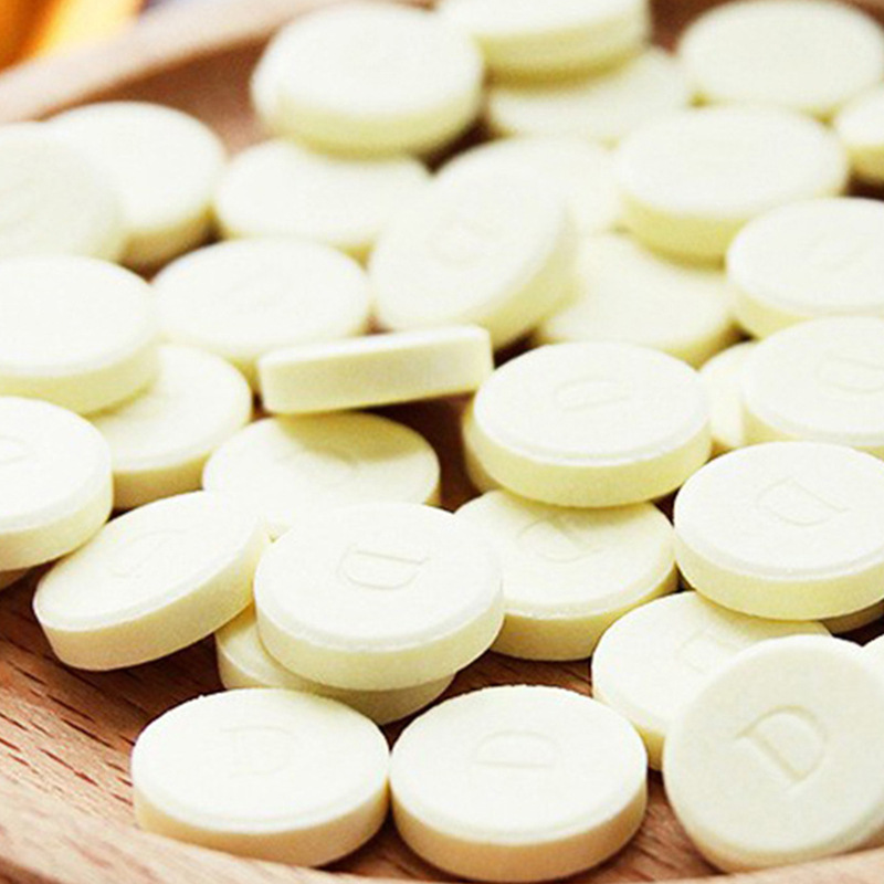 New Zealand WDOM milk slices 18g snack milk bean black Chocolate Original flavor dry milk shell