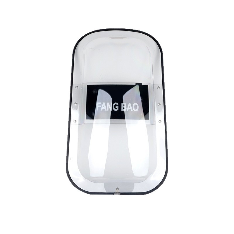 French-Style Riot Shield Campus Property Kindergarten Security Supplies Handheld Transparent Pc Hong Kong-Style Security Equipment