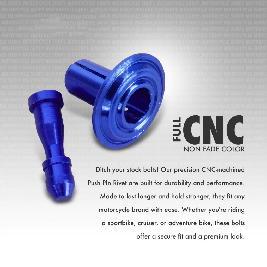 Wholesale In-Stock Motorcycle Modification Rivets, Aluminum Alloy Colored Frame and Body Modification Rivet Screws