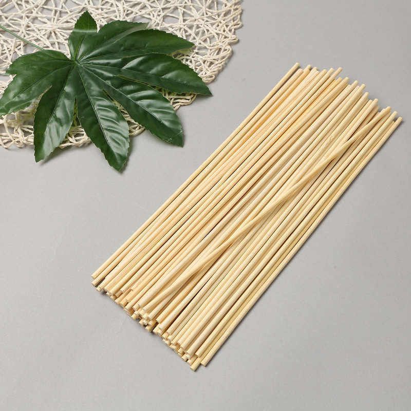 Handmade DIY building model material small round stick bamboo stick bamboo round stick bamboo stick bamboo stick bamboo stick thin bamboo stick home decoration