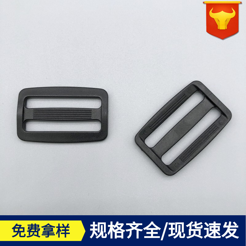 Фабрика в наличии аксессуары для багажа пластиковая японская пряжка черно-белая квадратная пряжка пластиковый ремень