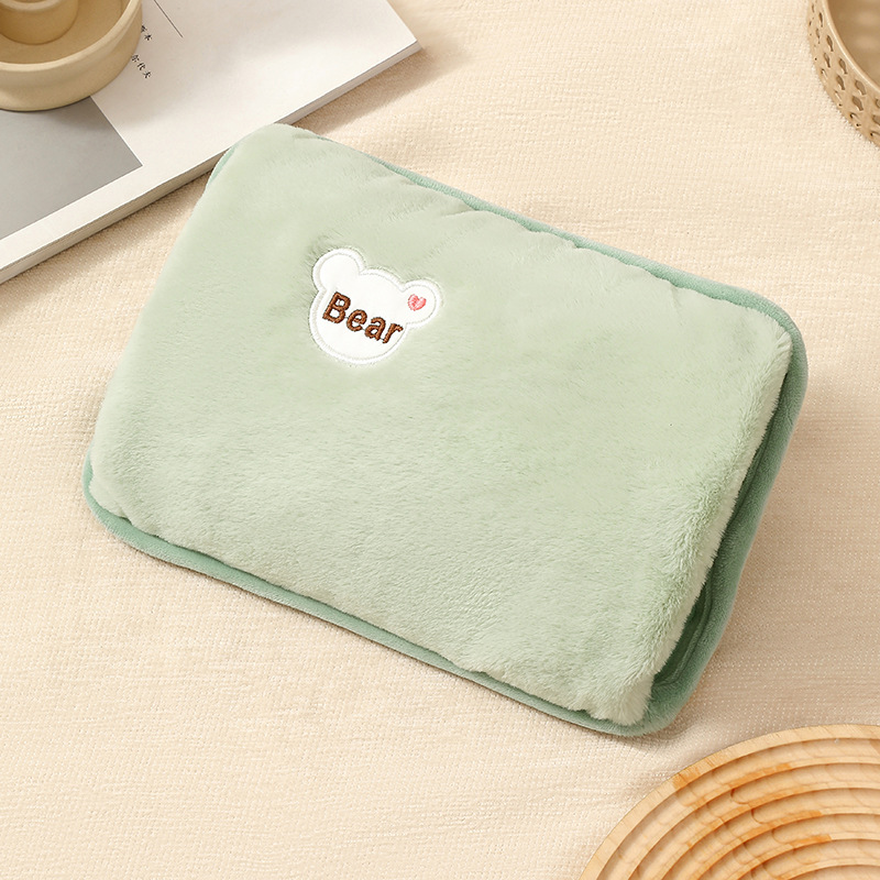 Hot Water Bottle National Standard Rechargeable Explosion-Proof Hand Warmer Warm Water Bottle Electric Warmer Belly Winter Warm Hot Compress Belly