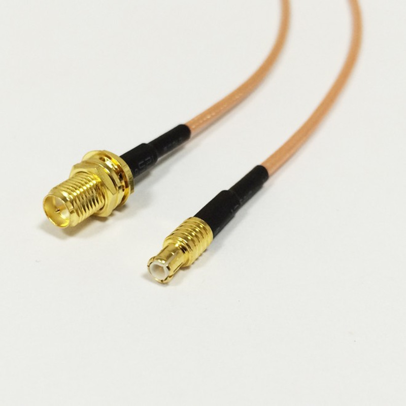 Rp-Sma Female Reverse Connection to Mcx Male Rf Antenna Rg316 Bluetooth Network Card Gsm/Gprs Adapter Cable